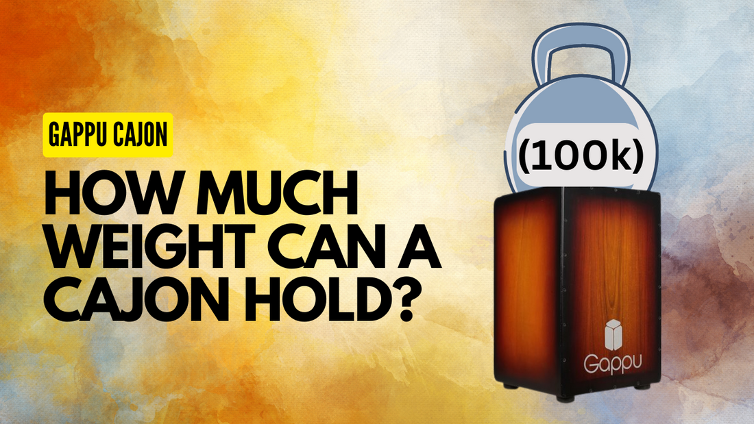 How much weight can a Cajon hold?