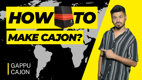 How to make a Cajon at home?