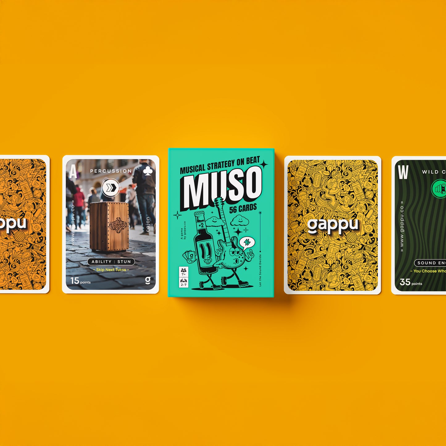 MUSO – The Musical Showdown Card Game [2–7 Players]