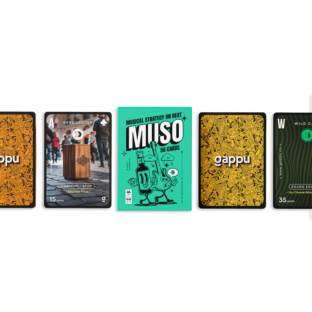 MUSO – The Musical Showdown Card Game [2–7 Players]